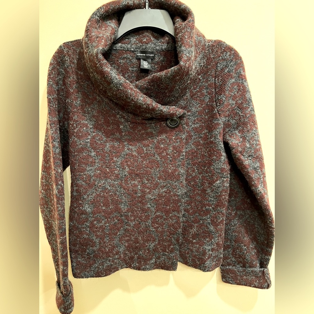 Shaw collar cardigan M